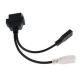 Maxbell 5xCar Vehicles 2x2 Pin Adapter Interface Cable OBD2 OBDII for VW Audi Seat