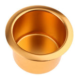 Maxbell 20x Aluminum Alloy Cup Drink Holder for Marine Boat Car Truck Camper RV Gold