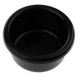 Maxbell 3xUniversal Boat Marine RV Caravan Black Plastic Cup Drink Can Holder 90mm Dia