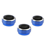 Maxbell 2x3 Pieces Air conditioner Knob Control Switch for Vela Vitz Vios blue