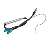 Maxbell 8x12V Inline Car Antenna Radio AM & FM Signal Amp Amplifier Booster Wire