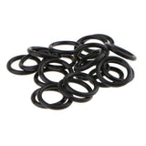 Maxbell 2x20 Pieces Replacement Twin Cam Oil Drain Plug O-Rings Rubber for Harley