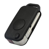 Maxbell 6x1 Button Uncut Smart Flip Folding Remote Key Case Shell for