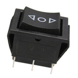 Maxbell 7x6-Pin Car On/Off/On Momentary Power Window Rocker Switch 250V/15A 125V/20A
