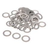 Maxbell 5x50pcs Engine Oil Drain Plug Crush Washer Gasket 94109-14000 for Honda Acura