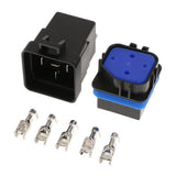 20x2Pcs 12V 40A Car Vehicle 4-Pin Waterproof Sealed Integrated Relay Socket Kit