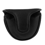 15xSoft Comfortable PU Golf Mallet Head Cover Club Protector Putter Cover Black