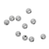 7x10Pcs 8mm S925 Sterling Silver Seamless Spacers Beads Jewelry DIY Making