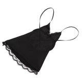 4x1:6 Scale Female Slip Dress Skirt Clothes for 12inch Action Figure Toy Black