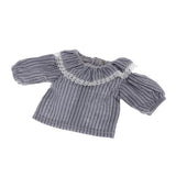 9xAdorable 12inch Girl Doll Mini Shirt Top Outfit for Blythe Dolls Stripe