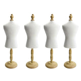 4x Cat Dog Clothes  Mannequin Doll Dress Form Display Rack for Doll Clothes
