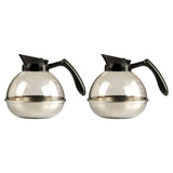Maxbell 2x 1.8L Coffee Decanter Replacement Carafe for Home Kitchen Restaurant