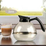 Maxbell 2x 1.8L Coffee Decanter Replacement Carafe for Home Kitchen Restaurant
