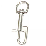 16xStainless Steel Swivel Snap Hook Clip for Scuba Diving Part Tool Accessories 90mm