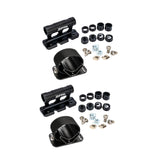 Maxbell 2 Pcs Bike Block Fork Mount Holder Aluminum Alloy Front Fork Rear Rack