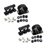 Maxbell 2 Pcs Bike Block Fork Mount Holder Aluminum Alloy Front Fork Rear Rack