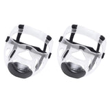 Maxbell 2x Clear Taekwondo Mask Head Cover Detachable Face Shield Head Gear