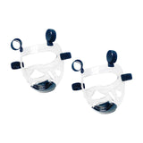 Maxbell 2 Piece Clear Taekwondo Mask Head Cover Detachable Face Shield Head Gear
