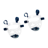 Maxbell 2 Piece Clear Taekwondo Mask Head Cover Detachable Face Shield Head Gear