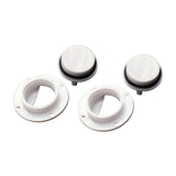 Maxbell 2x Boat Drain Plug Screw Cap Drainage Hardware Replacement for Boat