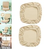 Maxbell 2x Elastic Office Chair Covers Stretchable Chair Slipcover