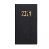 Maxbell 2x2024 Planner Journal to Track Goals Agenda Notebook for Business Home School Black