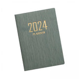 Maxbell 2xSchedule Notebook Monthly Planner Appointment Calendar Diary Journal Durable Green