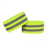 Maxbell 2xReflective Bands Adjustable Safety Reflector Tape Straps for Arm Leg Jogging