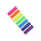 Maxbell 2xIndex Tabs Writable Page Sticky Notes for Diaries Book Markers Magazines Seven Colors