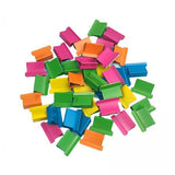 Maxbell 3xMini Stapler Classroom Small Stapler Set Fixing Stationery Multicolor Clips