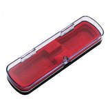 Maxbell 3xTweezers Organizer Case Packing Box Storage Case Pen Display Box Red
