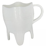 Maxbell 4x1x Dental Tooth Shaped Novelty Gift ABS Coffee Cup for Home Restaurant