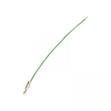 Maxbell 2xWire Keychain Cable 6inch Stainless Steel Hiking for Key Fobs Jewelry DIY Green