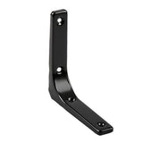 Maxbell 4xHeavy Duty Shelf Bracket Wall Hanging Shelve L Shaped Brackets Black 5Inch