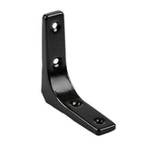 Maxbell 2xHeavy Duty Shelf Bracket Wall Hanging Shelve L Shaped Brackets Black 3Inch