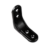 Maxbell 3xHeavy Duty Shelf Bracket Wall Hanging Shelve L Shaped Brackets Black 2Inch