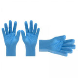 Maxbell 4x10Pcs Strong Nitrile Gloves Powder Free Pet Care Protective Gloves Blue XL