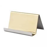Maxbell 3xBusiness Card Holders Name Stand Collection Rack Organizer Champagne B