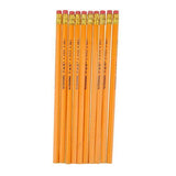 Maxbell 4x10 Pcs HB No.2 Woodcase Pencils Office School Break Resistant Yellow Barrel