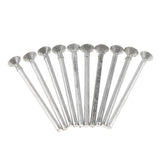 Maxbell 4x10 Pieces 1/8" Thin Disc Type Shaft Diamond Engraving Burrs Bits Diam. 6mm