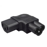 Maxbell 2xIEC320 C6 to C13 Replacement Right Bend Design AC Power Plug Durable Premium