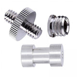 Maxbell 4x1/4 to 3/8 Screw Adapter Camera Mount Metal for Ballhead Shoulder Rig Camera