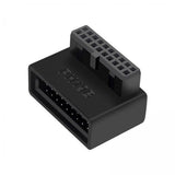 Maxbell 3xUSB 3.0 19 20 Pin Male to Female Extension for Desktop Computer Notebook A