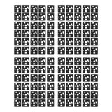 Maxbell 4x120 Pieces Keyboard Switch Pads Parts Universal for Hot Swappable Keyboard Style B PE