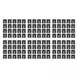 Maxbell 3x120 Pieces Keyboard Switch Pads Parts Universal for Hot Swappable Keyboard Style A PE