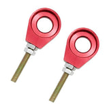 Maxbell 4x15mm Chain Adjuster Tensioner for Pit Dirt Bike CRF50 SSR Thumpstar Red