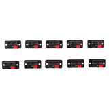 Maxbell 3xPush Release Connector Plate Stereo Speaker Terminal 2 Position 1 Row