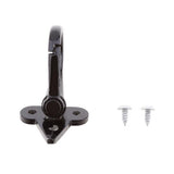 Maxbell 2xMotorcycle Aluminum Alloy Holder Carry Helmet Bag Bottle Hanger Hook Black