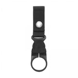 Maxbell 4xBottle Hanging Buckle Clip Water Bottle Ring Holder Keychain Belt for Hiking Black