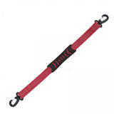 Maxbell 3xPortable Skating Shoes Carrier Strap with End Hooks Belt Ski Boot Strap Red